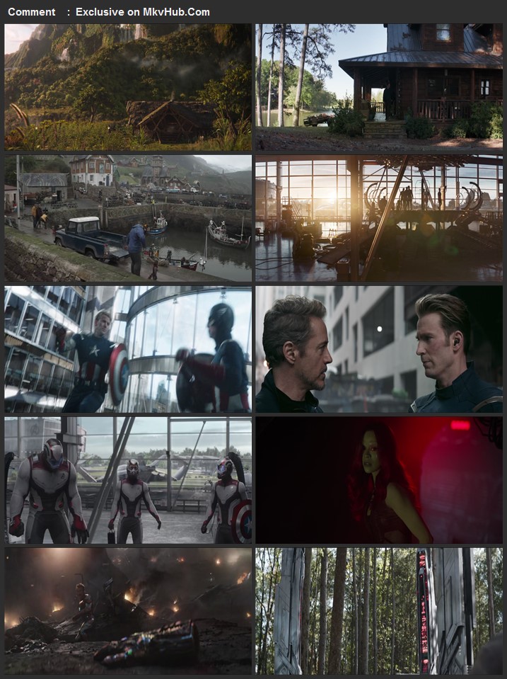 Avengers: Endgame 2019 English 720p BluRay 1GB Download