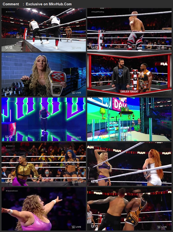 WWE Monday Night Raw 11th October 2021 720p WEBRip x264 1.1GB Download