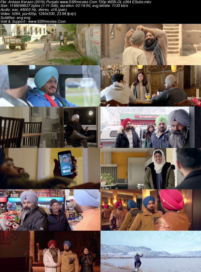 Ardaas Karaan (2019) Punjabi 1080p WEB-DL x264 2.3GB ESubs Full Movie Download