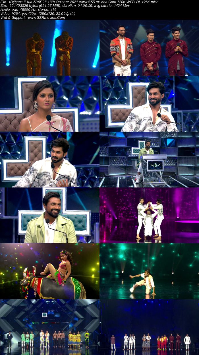 Dance Plus S06E23 13th October 2021 480p 720p WEB-DL x264 250MB Download