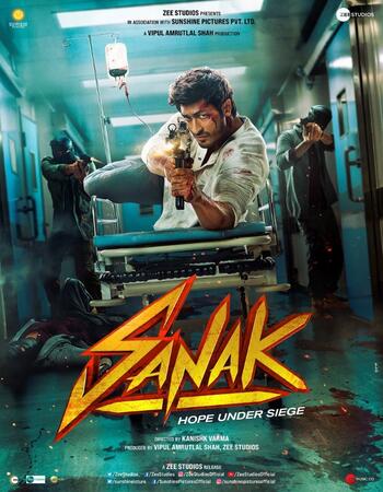 Sanak (2021) Hindi 720p WEB-DL x264 950MB ESubs Full Movie Download