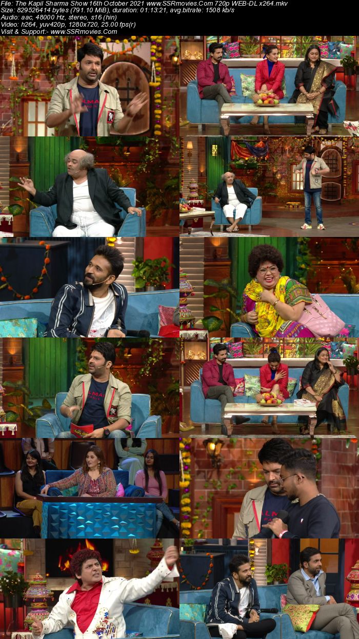 The Kapil Sharma Show S03 16th October 2021 480p 720p WEB-DL 300MB Download