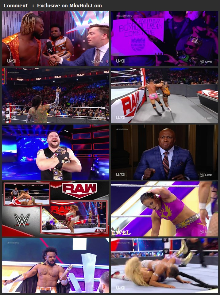 WWE Monday Night Raw 18th October 2021 720p WEBRip x264 1.1GB Download