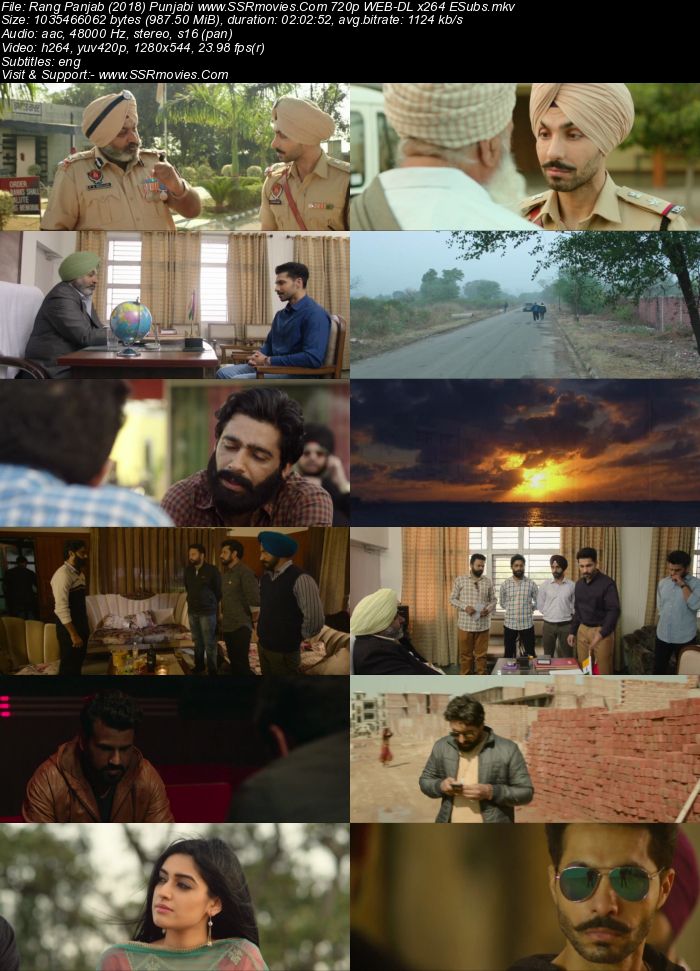 Rang Panjab (2018) Punjabi 720p WEB-DL x264 950MB ESubs Download