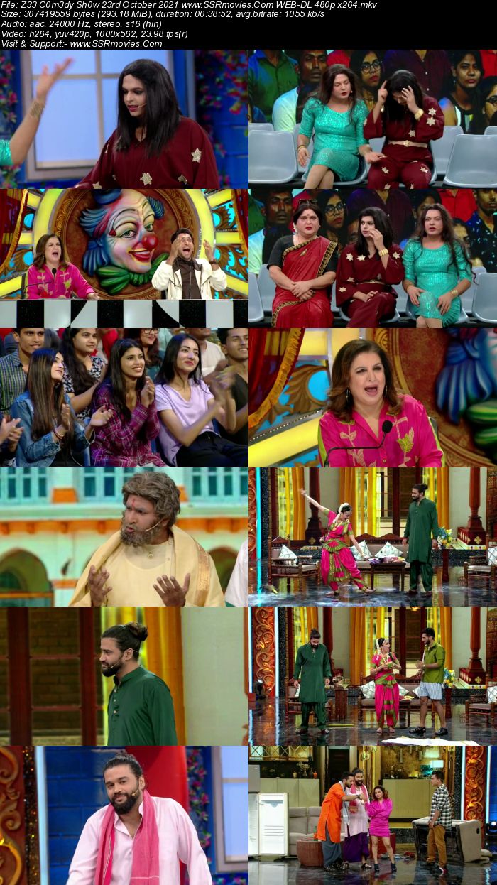 Zee Comedy Show 23rd October 2021 480p WEB-DL x264 300MB Download