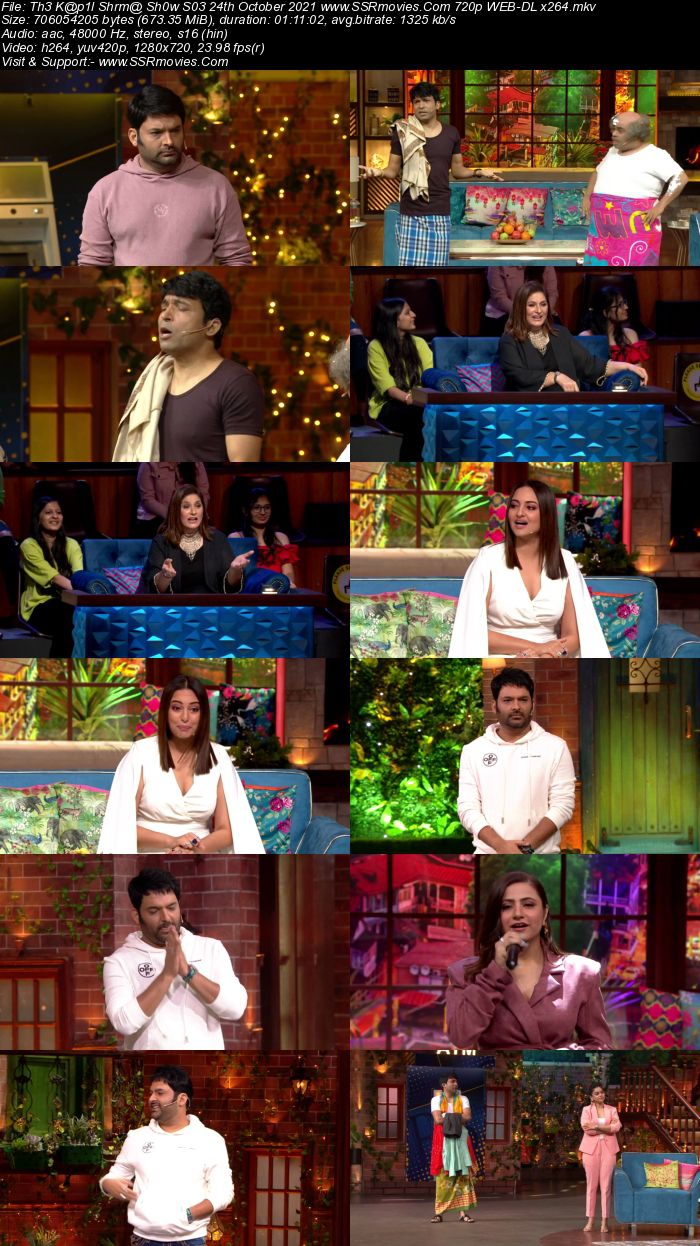 The Kapil Sharma Show S03 24th October 2021 480p 720p WEB-DL 300MB Download