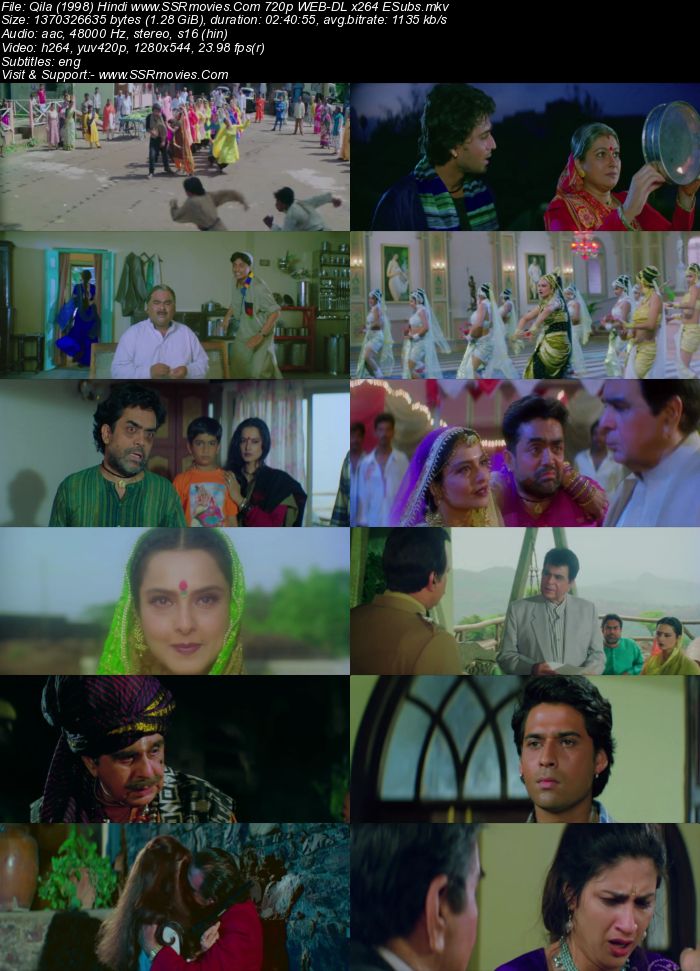 Qila (1998) Hindi 720p WEB-DL x264 1.3GB ESubs Full Movie Download