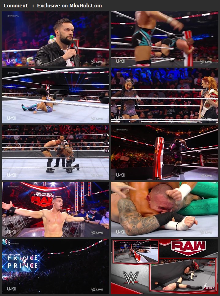 WWE Monday Night Raw 25th October 2021 720p WEBRip x264 1.1GB Download