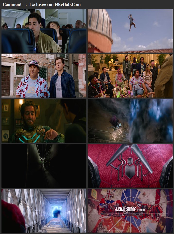 Spider-Man: Far from Home 2019 English 720p BluRay 1GB Download