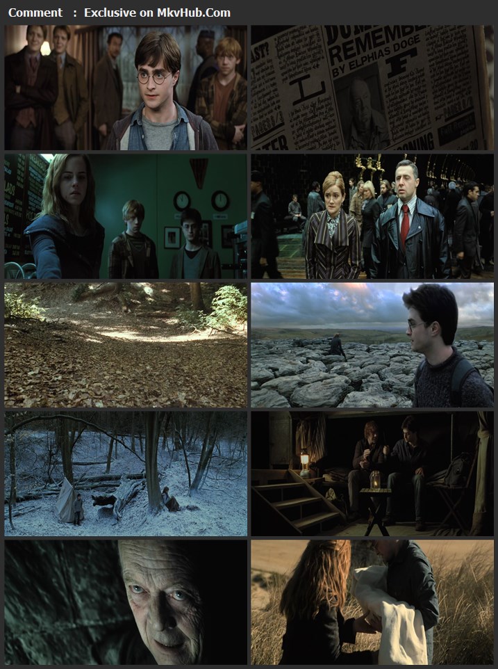 Harry Potter and the Deathly Hallows: Part 1 2010 English 720p BluRay 1GB Download