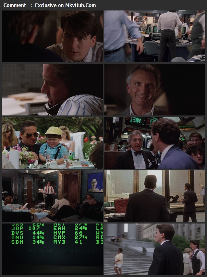 Wall Street 1987 English 720p BluRay 1GB Download