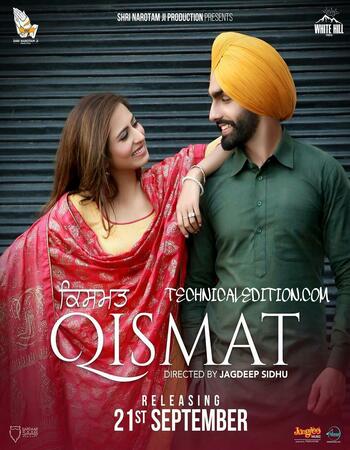 Qismat (2018) Punjabi 720p WEB-DL x264 1.1GB Full Movie Download
