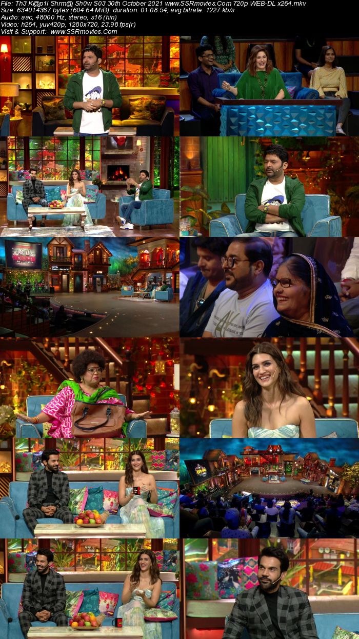 The Kapil Sharma Show S03 30th October 2021 480p 720p WEB-DL 300MB Download