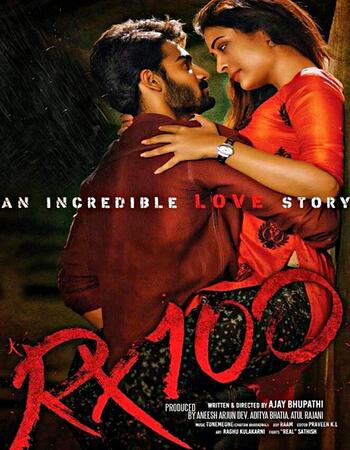 RX 100 (2018) Dual Audio Hindi ORG 480p HDRip x264 500MB ESubs Full Movie Download