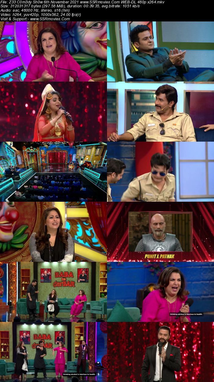 Zee Comedy Show 6th November 2021 480p WEB-DL x264 250MB Download