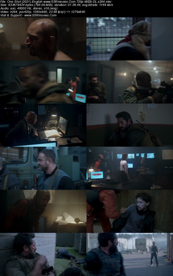 One Shot (2021) English 720p WEB-DL 800MB ESubs Full Movie Download