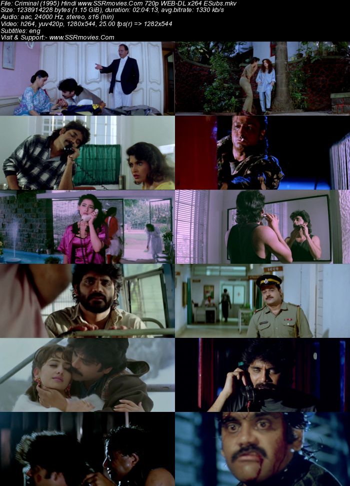 Criminal (1994) Hindi 480p WEB-DL x264 350MB ESubs Full Movie Download