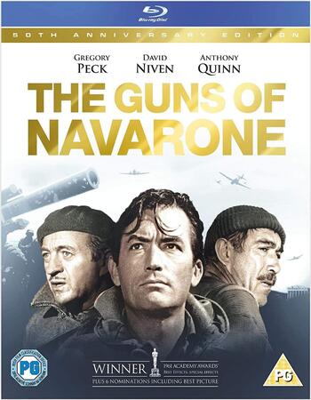 The Guns of Navarone (1961) Dual Audio Hindi ORG 480p BluRay 550MB Full Movie Download