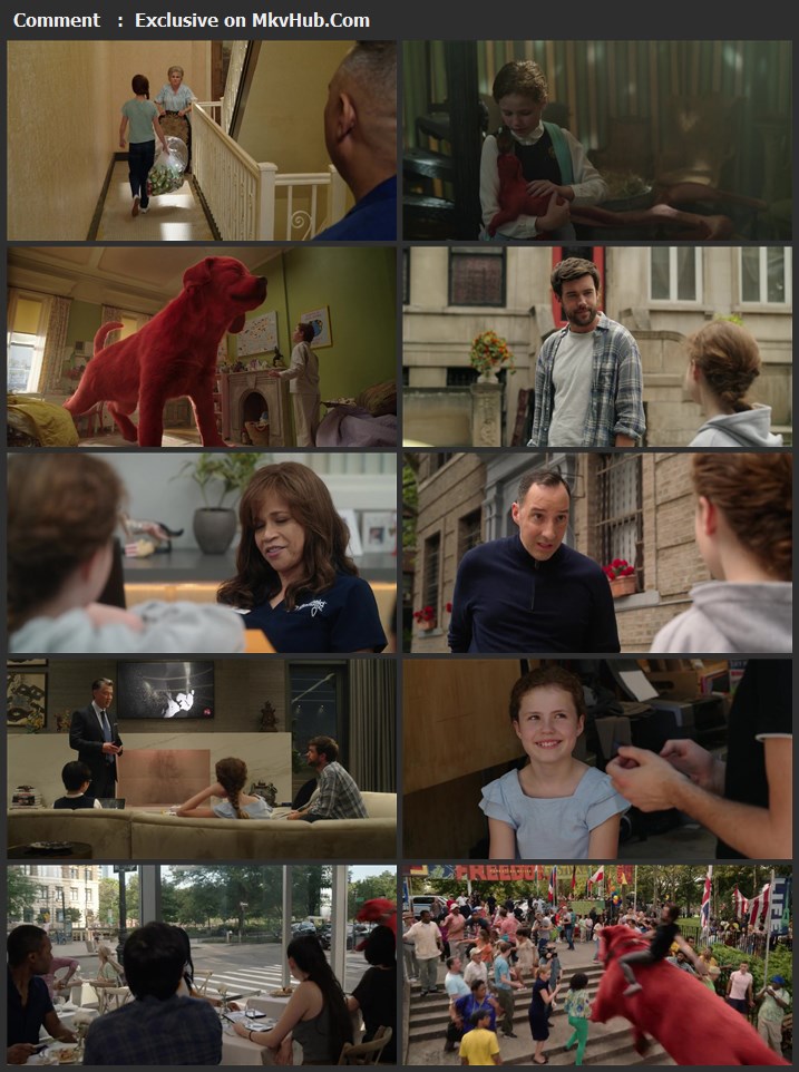 Clifford the Big Red Dog 2021 English 720p WEB-DL 850MB Download