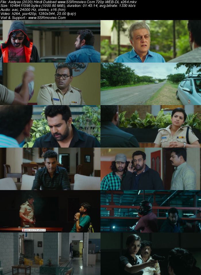 Aadya (2020) Hindi Dubbed 720p WEB-DL x264 1GB Full Movie Download