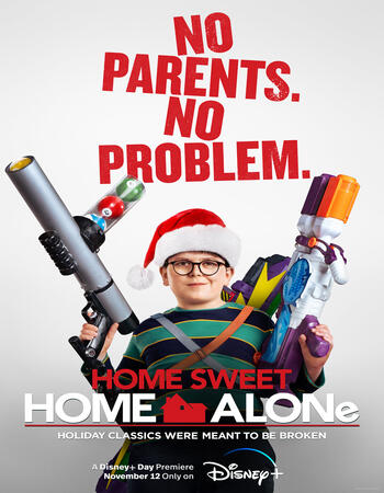 Home Sweet Home Alone (2021) Dual Audio Hindi ORG 720p WEB-DL x264 850MB Full Movie Download