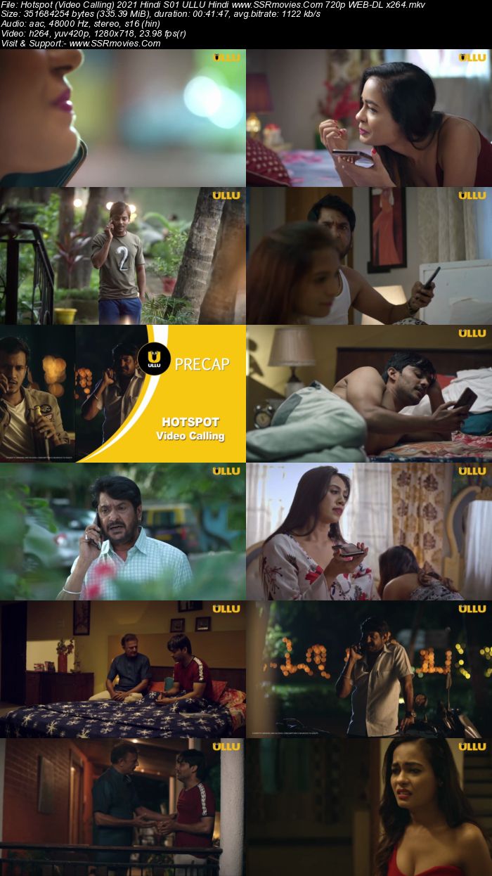 Hotspot (Video Calling) 2021 Hindi S01 ULLU Hindi 720p WEB-DL 300MB Download