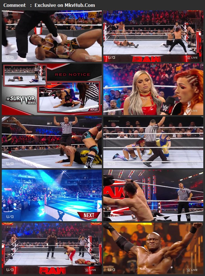 WWE Monday Night Raw 15th November 2021 720p WEBRip x264 1.1GB Download