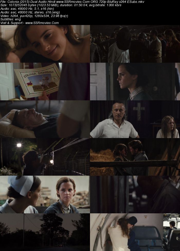 Colonia (2015) Dual Audio Hindi ORG 1080p BluRay x264 1.9GB ESubs Full Movie Download