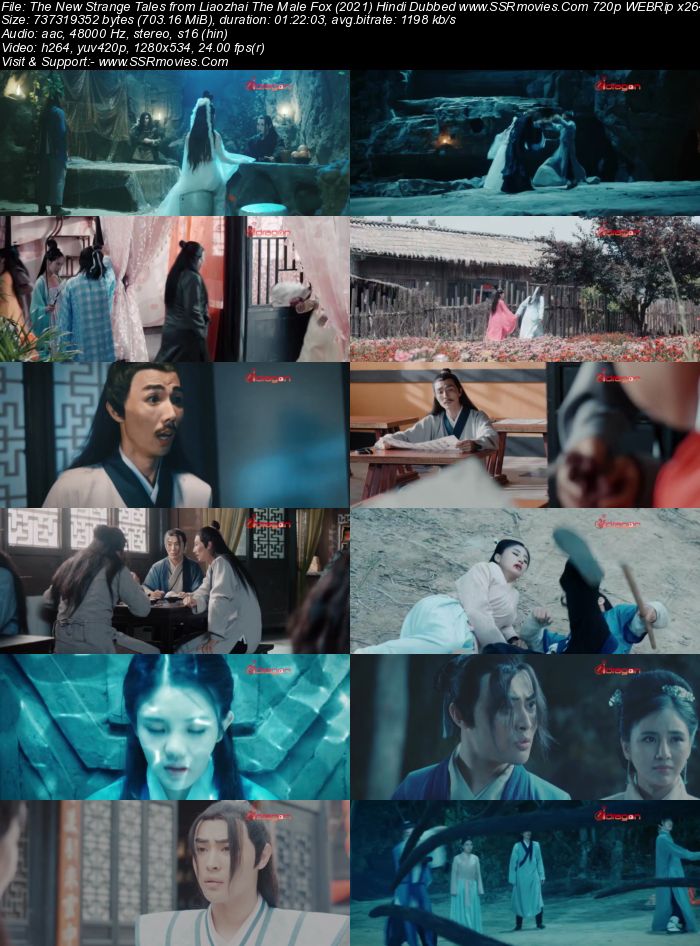 The New Liaozhai Legend: The Male Fox (2021) Hindi Dubbed ORG 480p WEB-DL x264 250MB Full Movie Download