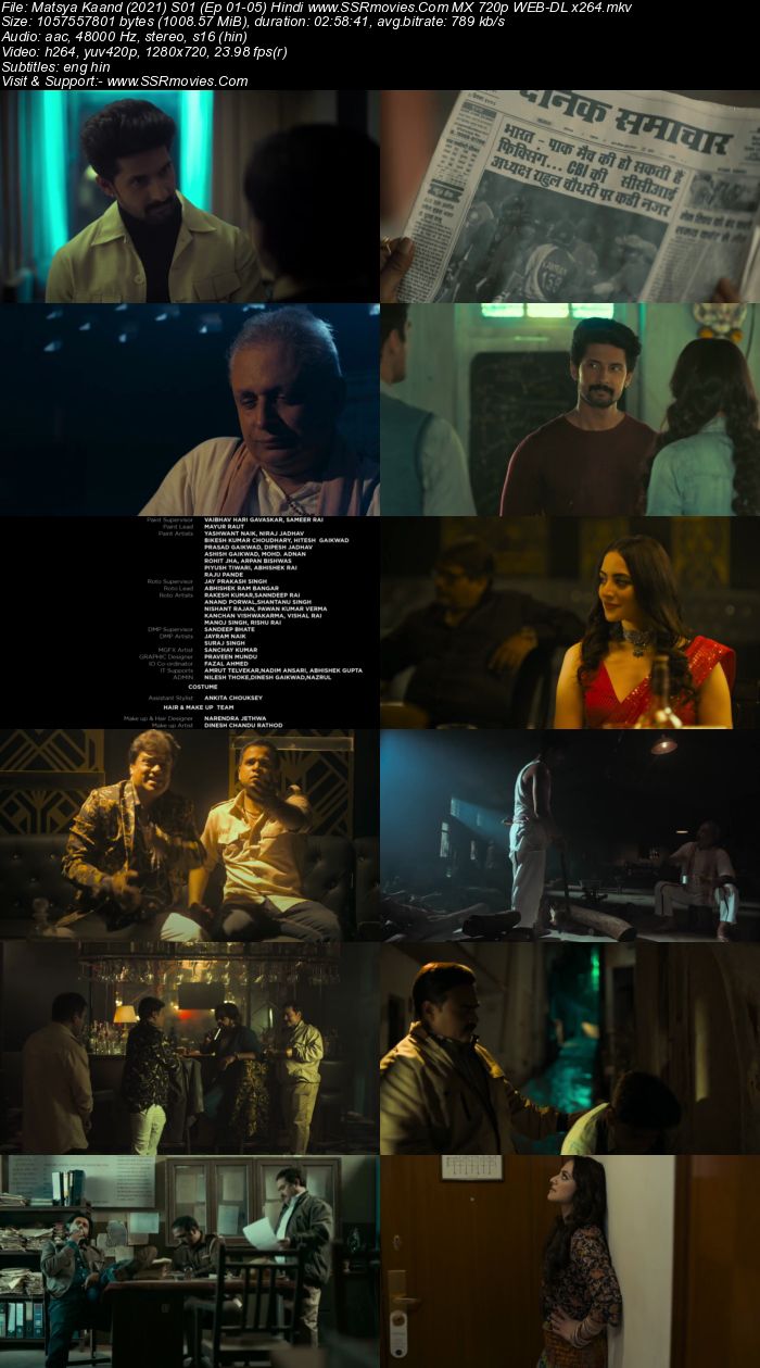 Matsya Kaand (2021) S01 Complete Hindi 720p WEB-DL x264 2GB ESubs Download