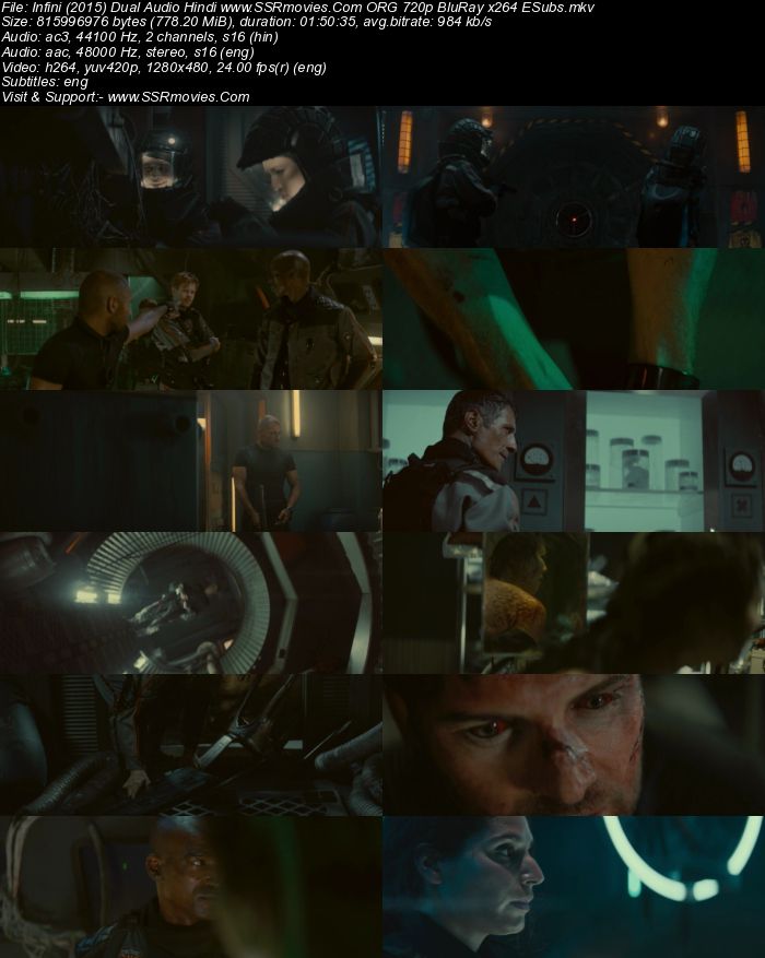 Infini (2015) Dual Audio Hindi ORG 720p BluRay x264 750MB Full Movie Download