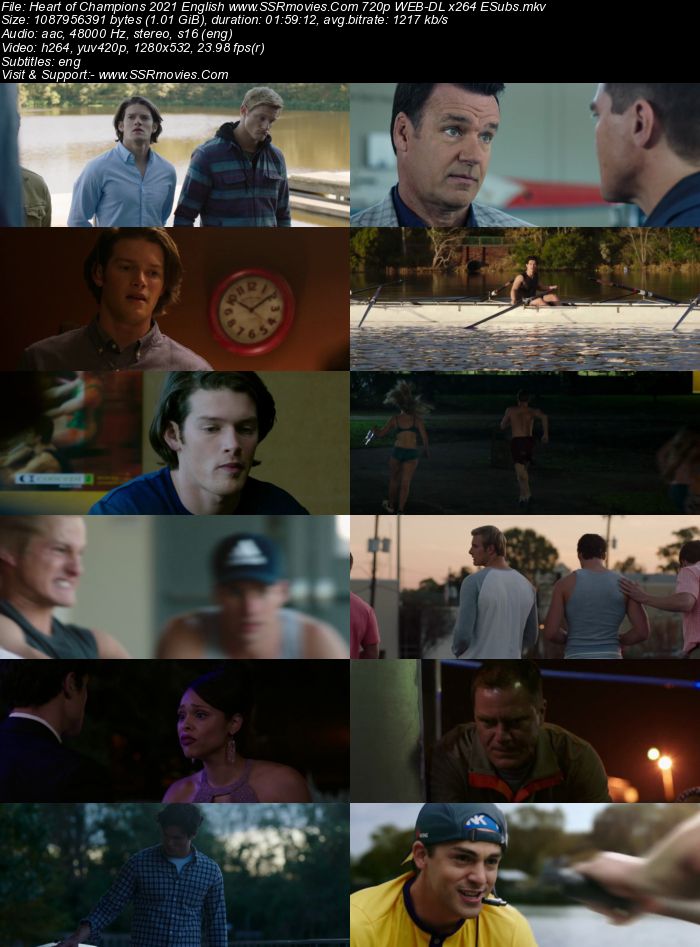 Heart of Champions (2021) English 720p WEB-DL x264 1GB Full Movie Download