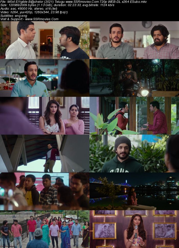 Most Eligible Bachelor (2021) Telugu 720p WEB-DL x264 1.1GB Full Movie Download
