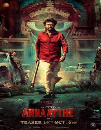 Annaatthe (2021) Dual Audio Hindi ORG 480p HDRip x264 500MB Full Movie Download