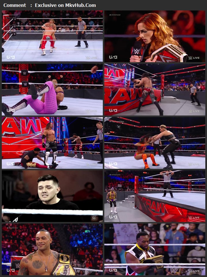 WWE Monday Night Raw 22nd November 2021 720p WEBRip x264 1.1GB Download