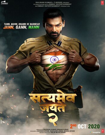 Satyameva Jayate 2 (2021) Hindi 1080p 720p 480p Pre-DVDRip x264 2.1GB Full Movie Download