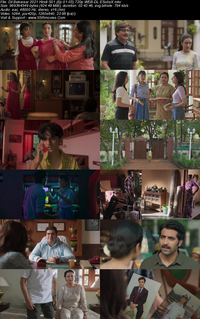 Dil Bekaraar (2021) S01 Complete Hindi 720p WEB-DL x264 1.8GB Download