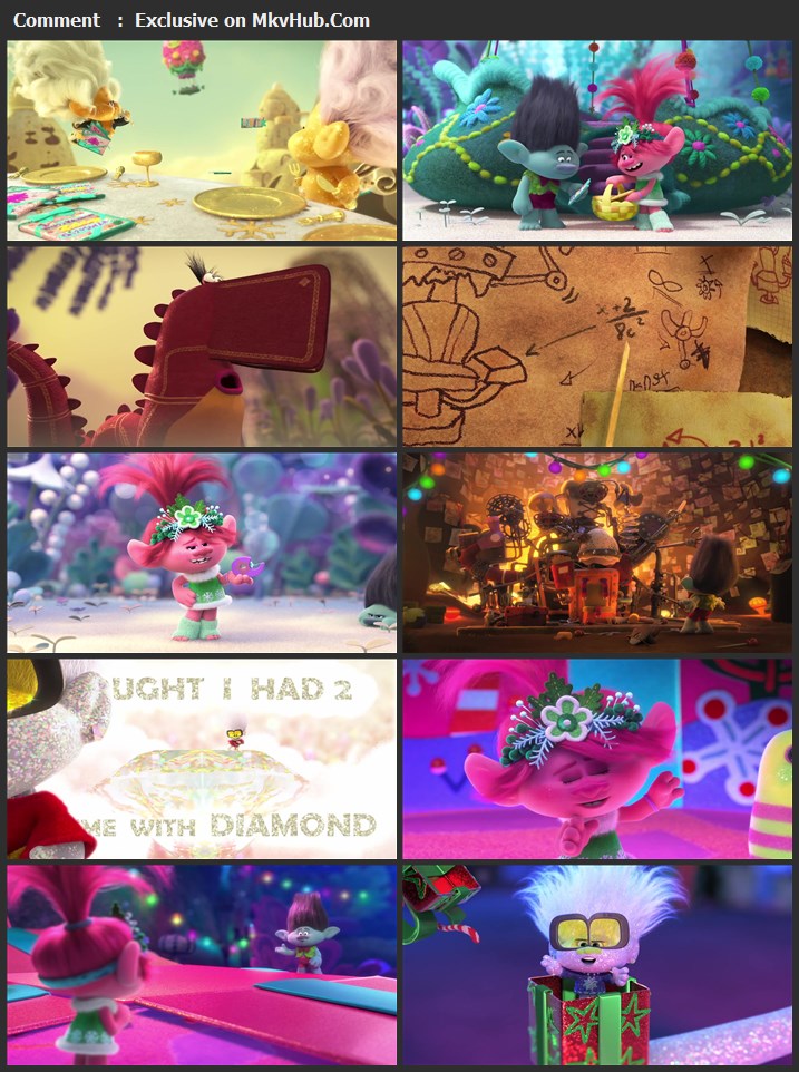 Trolls Holiday in Harmony 2021 English 720p WEB-DL 750MB Download