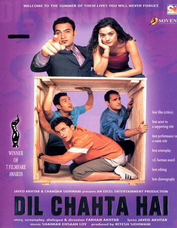 Dil Chahta Hai (2001) Hindi 720p WEB-DL x264 1.5GB Full Movie Download