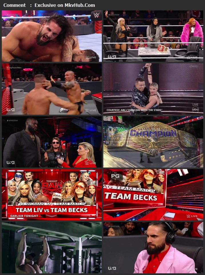 WWE Monday Night Raw 29th November 2021 720p WEBRip x264 1.1GB Download