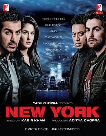 New York (2009) Hindi 720p BluRay x264 850MB Full Movie Download