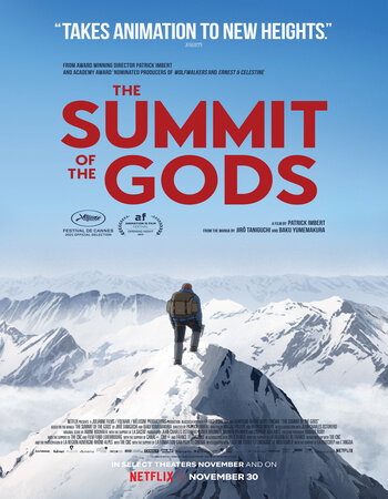 The Summit of the Gods (2021) Dual Audio Hindi ORG 480p WEB-DL 300MB ESubs Full Movie Download