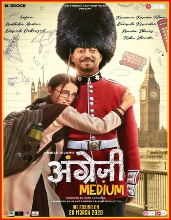 Angrezi Medium (2020) Hindi 480p WEB-DL x264 450MB ESubs Full Movie Download