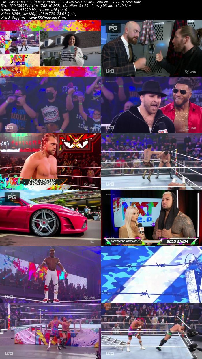 WWE NXT 2.0 30th November 2021 480p 720p HDTV x264 Download