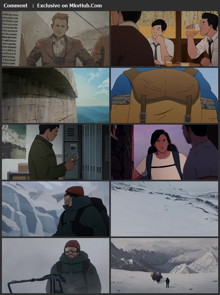 The Summit of the Gods 2021 Dual Audio [Hindi-English] 720p WEB-DL 900MB Download