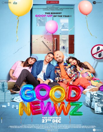 Good Newwz 2019 Hindi 720p WEB-DL 1.1GB Download