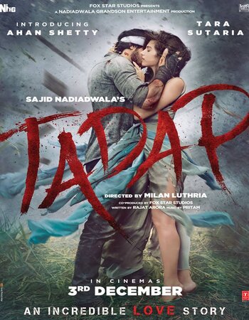 Tadap (2021) Hindi 1080p 720p 480p Pre-DVDRip x264 1GB Full Movie Download