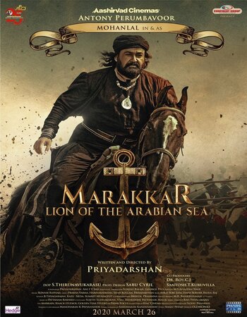 Marakkar: Lion of the Arabian Sea (2021) Hindi Dubbed 720p 480p Pre-DVDRip x264 1.4GB Full Movie Download