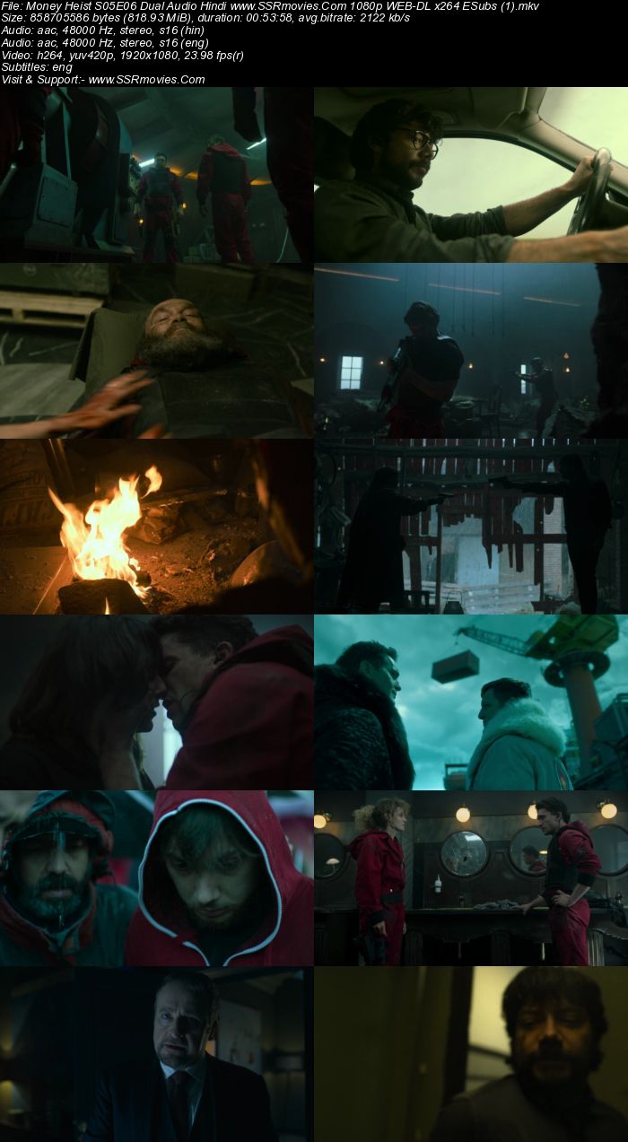 Money Heist 2021 S05 Part 02 Complete Dual Audio Hindi 1080p WEB-DL 4.2GB Download