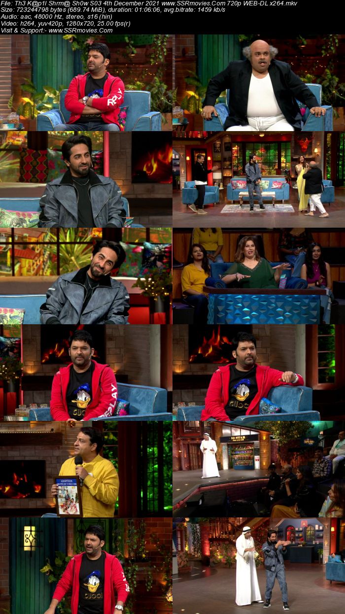 The Kapil Sharma Show S03 4th December 2021 480p 720p WEB-DL 300MB Download